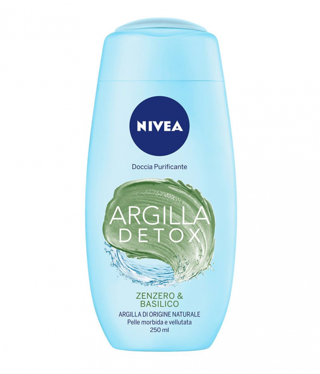 shower gel nivea detox ginger ml.250